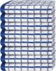 Premium Dish Towels for Kitchen with Hanging Loop 8 Pack Heavy Duty Absorbent 100% Cotton 410 GSM Terry Kitchen Towels 16x26 in Blue