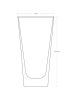 6 pcs Carre Water Soft Drink Glass, 290 cc