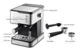 20 Bar Espresso Maker; 950W Detachable frothing nozzle; 1.5L detachable transparent water tank Coffee Maker For Espresso; Cappuccino; Latte; Machiato;