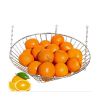 3-Layers Hanging Basket Stainless Steel Fruit Vegetable Flower Basket Storage Holder Home Decoration Basket Kitchen Hanging Rack