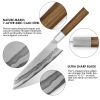 Keihatsu Japanese Gyuto Chef Knife 8 Inch Kiritsuke Knife, Professional Kitchen Ultra Sharp Vegetable Knives With Sheath & Box