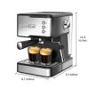 20 Bar Espresso Maker; 950W Detachable frothing nozzle; 1.5L detachable transparent water tank Coffee Maker For Espresso; Cappuccino; Latte; Machiato;