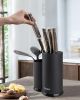 Knife Block; Cookit kitchen Universal Knife Holder without Knives; Detachable Knife Storage with Scissors Slot; Space Saver Multi-function Knife Utens