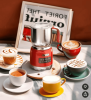 5in1 Ruby electric milk foam 5 settings Cold foam hot foam hot air foam Hot milk or hot chocolate LED touch control 400ML/13.5oz cold and hot latte