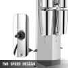 VEVOR Milkshake Maker Kit, Stainless Steel Electric Milkshake Maker, 180W Milkshake Machine, Double Head Classic Milkshake Maker with 800ml Cup