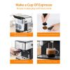 20 Bar Espresso Maker; 950W Detachable frothing nozzle; 1.5L detachable transparent water tank Coffee Maker For Espresso; Cappuccino; Latte; Machiato;