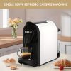 CHULUX 1400W Espresso Machine for Nespresso Capsules: Espresso and Lungo Cups