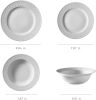 Fulya 16 Pieces Dinnerware Set