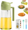 2 In 1 Oil Dispenser And Oil Sprayer, Oil Sprayer for Cooking, Cooking Oil Dispenser Sprayer, Oil Dispenser for Kitchen Spray