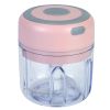 Mini Electric Garlic Chopper 8.45OZ Cordless Garlic Mincer Food Chopper