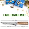 Chef Knife, Kiritsuke Knife, Santoku Knife, Boning Knife, Japanese Sharp Vegetable Knife Professional Slicing Knife With Rosewood Handle And Gift Box