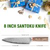 Chef Knife, Kiritsuke Knife, Santoku Knife, Boning Knife, Japanese Sharp Vegetable Knife Professional Slicing Knife With Rosewood Handle And Gift Box