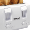 Better Chef Wide Slot 4-Slice Dual Control Toaster